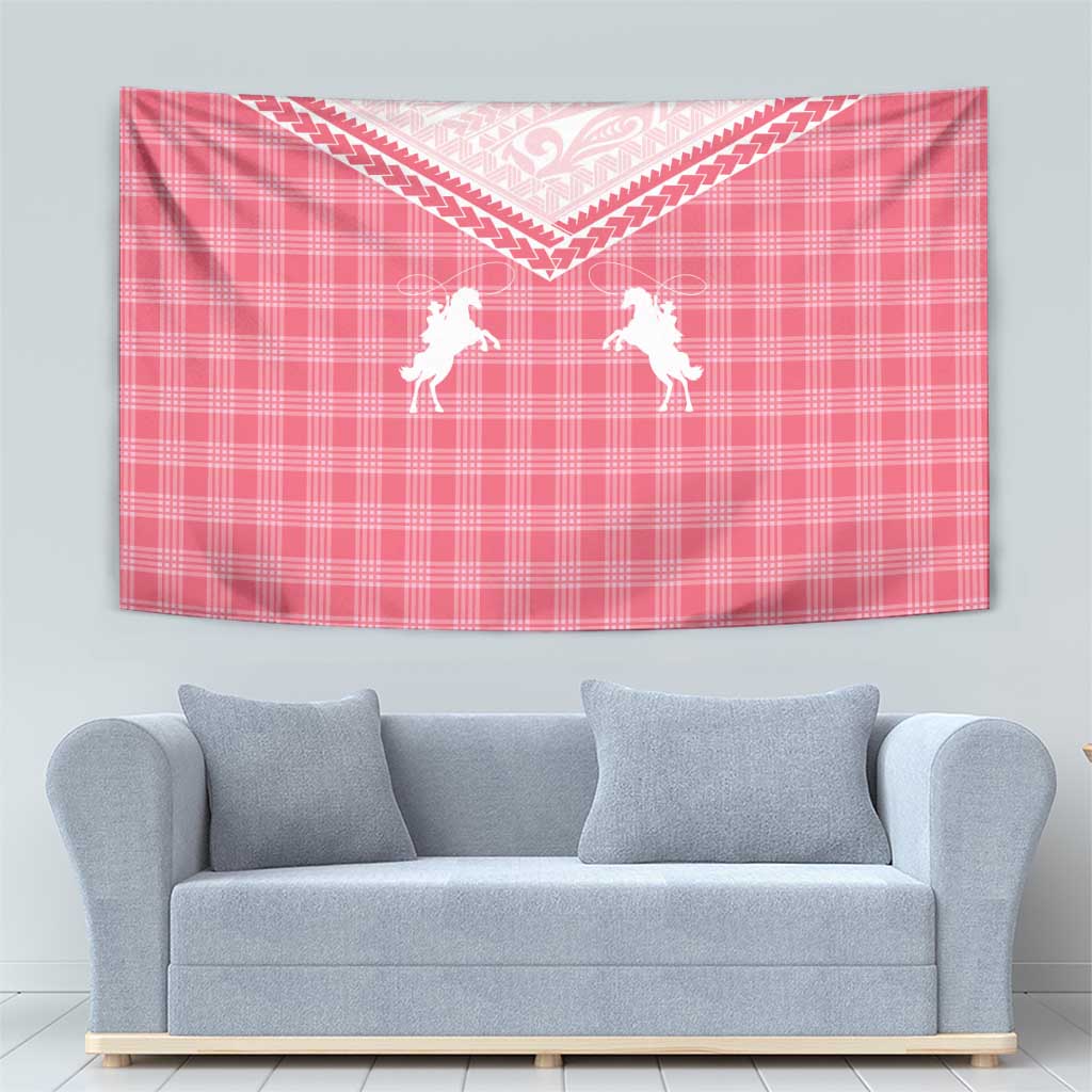 Aloha Hawaii Cowboys Paniolo Tapestry Rose Palaka LT7 - Polynesian Pride