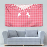 Aloha Hawaii Cowboys Paniolo Tapestry Rose Palaka LT7 - Polynesian Pride