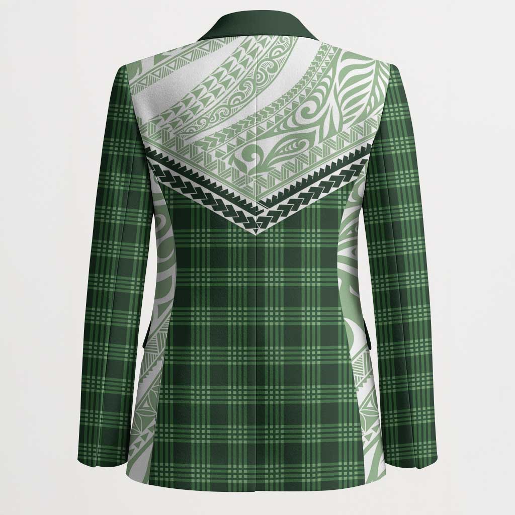 Aloha Hawaii Cowboys Paniolo Blazer Forest Green Palaka LT7 - Polynesian Pride