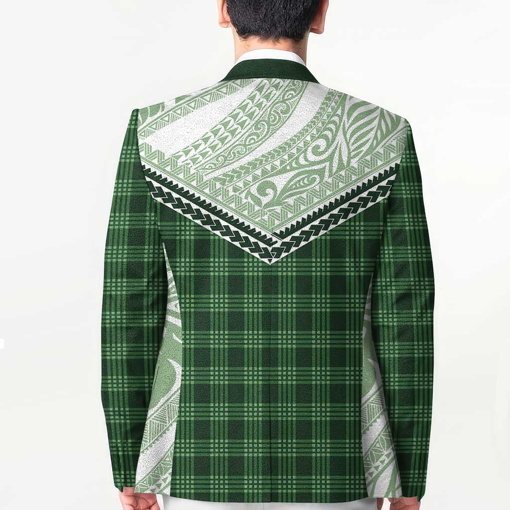 Aloha Hawaii Cowboys Paniolo Blazer Forest Green Palaka LT7 - Polynesian Pride