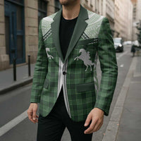 Aloha Hawaii Cowboys Paniolo Blazer Forest Green Palaka LT7 - Polynesian Pride
