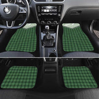 Aloha Hawaii Cowboys Paniolo Car Mats Forest Green Palaka LT7 Set 4pcs Dark Green - Polynesian Pride