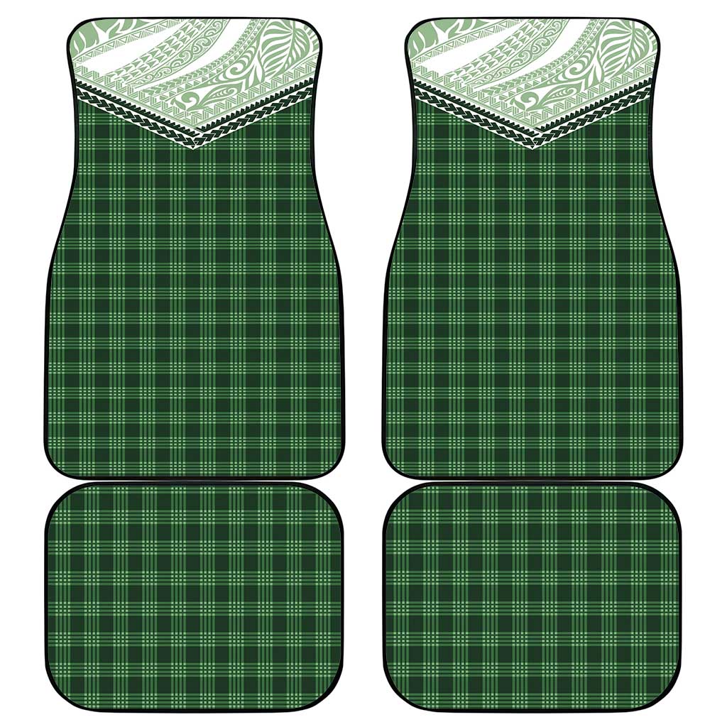 Aloha Hawaii Cowboys Paniolo Car Mats Forest Green Palaka LT7 - Polynesian Pride