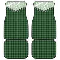 Aloha Hawaii Cowboys Paniolo Car Mats Forest Green Palaka LT7 - Polynesian Pride