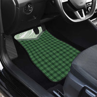 Aloha Hawaii Cowboys Paniolo Car Mats Forest Green Palaka LT7 - Polynesian Pride