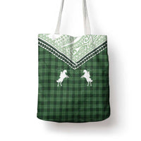 Aloha Hawaii Cowboys Paniolo Tote Bag Forest Green Palaka LT7 - Polynesian Pride
