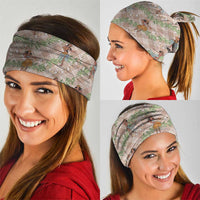 Beige Palaka Hula Girls Seamless Hawaii Aloha Neck Gaiter LT7 - Polynesian Pride