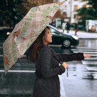 Beige Palaka Hula Girls Seamless Hawaii Aloha Umbrella LT7 - Polynesian Pride