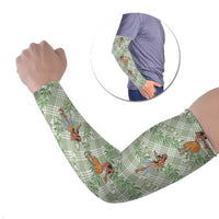 Mint Palaka Hula Girls Seamless Hawaii Aloha Arm Sleeves LT7 Set of 2 Mint - Polynesian Pride