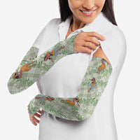 Mint Palaka Hula Girls Seamless Hawaii Aloha Arm Sleeves LT7 - Polynesian Pride