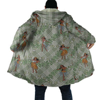 Mint Palaka Hula Girls Seamless Hawaii Aloha Cloak LT7 - Polynesian Pride