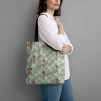 Mint Palaka Hula Girls Seamless Hawaii Aloha Tote Bag LT7 - Polynesian Pride