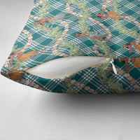 Teal Palaka Hula Girls Seamless Hawaii Aloha Pillow Cover LT7 - Polynesian Pride