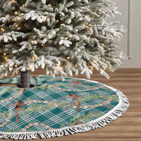Teal Palaka Hula Girls Seamless Hawaii Aloha Tree Skirt LT7 - Polynesian Pride