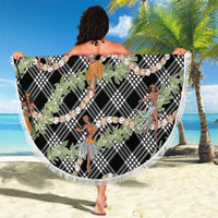 Sable Palaka Hula Girls Seamless Hawaii Aloha Beach Blanket LT7 - Polynesian Pride