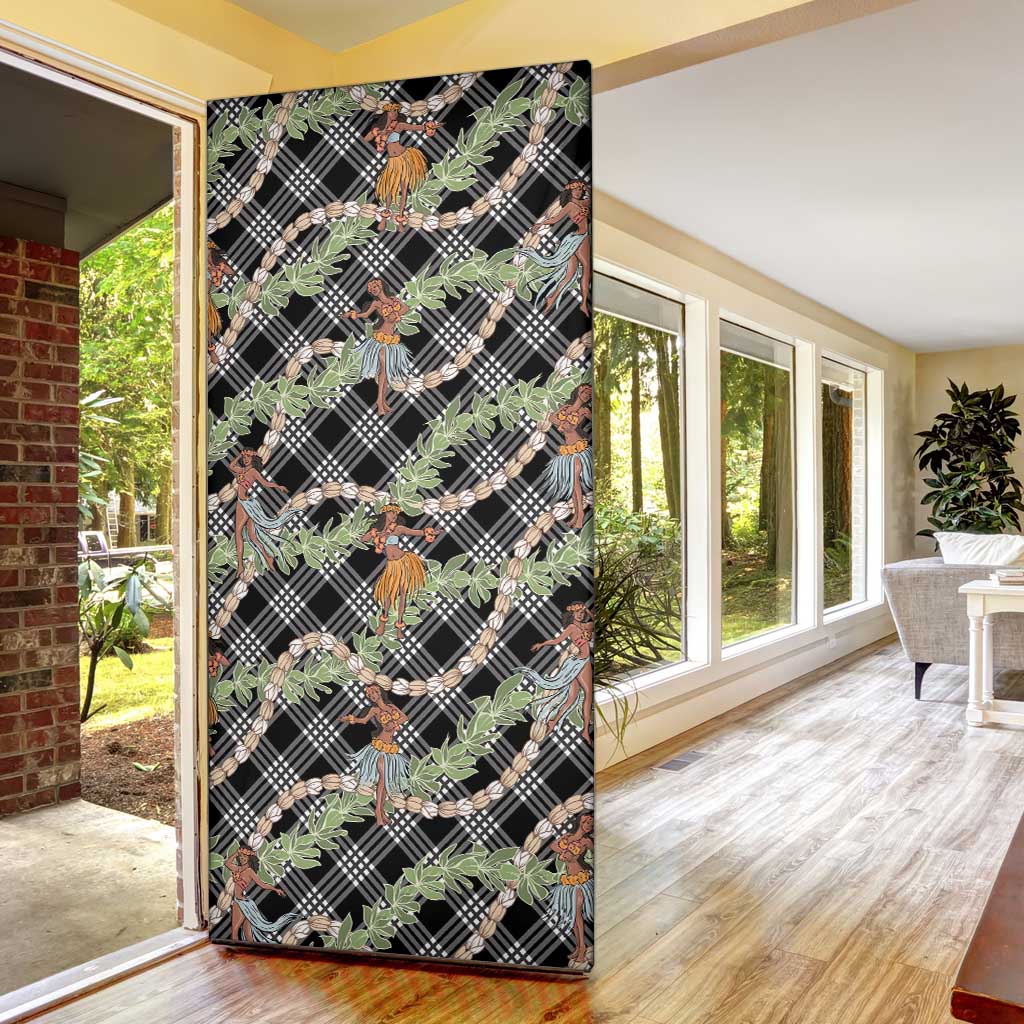Sable Palaka Hula Girls Seamless Hawaii Aloha Door Cover LT7 - Polynesian Pride