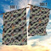 Sable Palaka Hula Girls Seamless Hawaii Aloha Garden Flag LT7 - Polynesian Pride