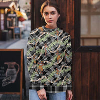 Sable Palaka Hula Girls Seamless Hawaii Aloha Ugly Christmas Sweater LT7 - Polynesian Pride