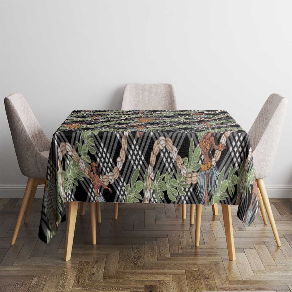 Sable Palaka Hula Girls Seamless Hawaii Aloha Tablecloth LT7 - Polynesian Pride
