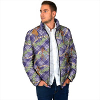 Lavender Palaka Hula Girls Seamless Hawaii Aloha Padded Jacket LT7 - Polynesian Pride