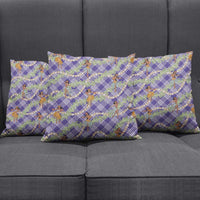 Lavender Palaka Hula Girls Seamless Hawaii Aloha Pillow Cover LT7 - Polynesian Pride