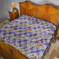 Lavender Palaka Hula Girls Seamless Hawaii Aloha Quilt LT7 - Polynesian Pride