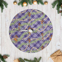 Lavender Palaka Hula Girls Seamless Hawaii Aloha Tree Skirt LT7 Casual Lavender - Polynesian Pride