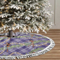 Lavender Palaka Hula Girls Seamless Hawaii Aloha Tree Skirt LT7 - Polynesian Pride