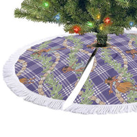 Lavender Palaka Hula Girls Seamless Hawaii Aloha Tree Skirt LT7 - Polynesian Pride