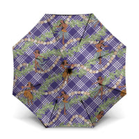 Lavender Palaka Hula Girls Seamless Hawaii Aloha Umbrella LT7 One Size Folded 11.42 inch Opened Diameter 37.4 inch Lavender - Polynesian Pride