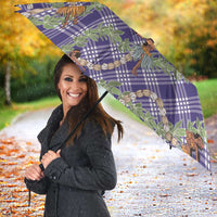 Lavender Palaka Hula Girls Seamless Hawaii Aloha Umbrella LT7 - Polynesian Pride