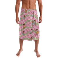 Lokelani Pink Palaka Hula Girls Seamless Hawaii Aloha Lavalava LT7 Pink - Polynesian Pride