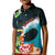 Tahiti Ia Orana Kid Polo Shirt Tahitian Vahine LT7 Kid Colorful - Polynesian Pride