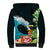 Tahiti Ia Orana Sherpa Hoodie Tahitian Vahine LT7 - Polynesian Pride