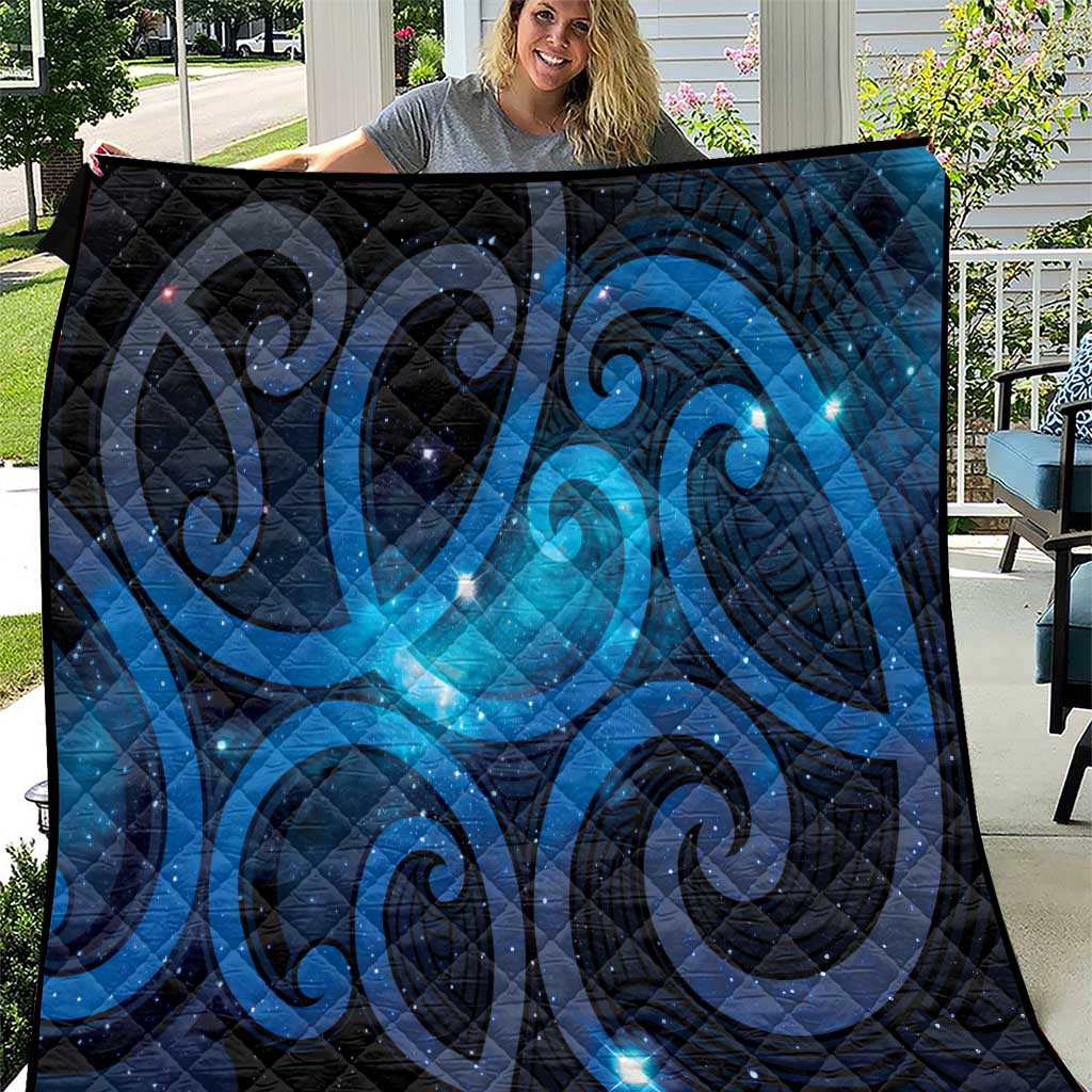 New Zealand Maori Matariki Quilt Galaxy Kowhaiwhai LT7 Galaxy - Polynesian Pride