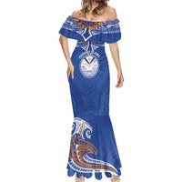 Yokwe Marshall Islands Personalized Mermaid Dress Jemenei Day - Seashell Necklace LT7 - Polynesian Pride