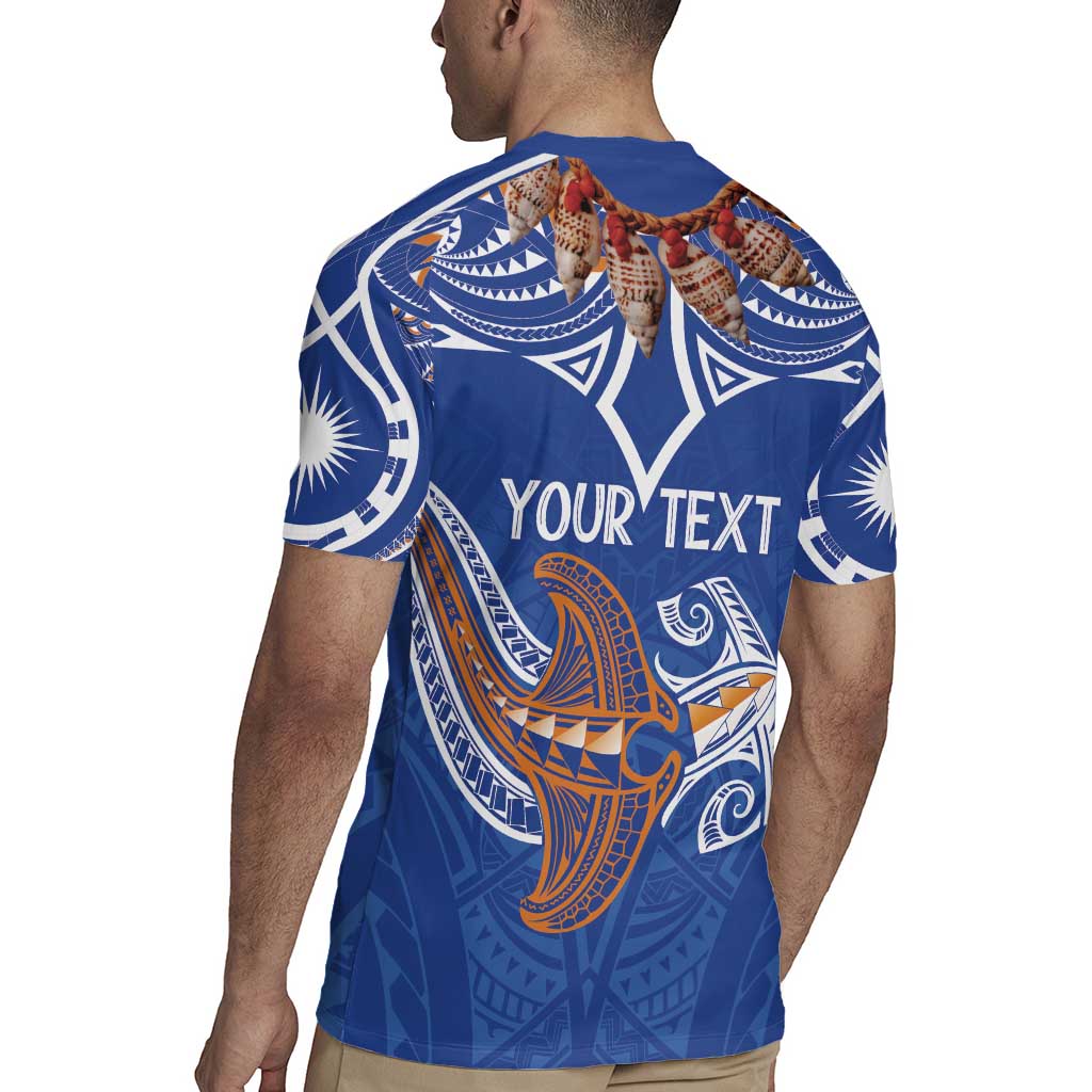 Yokwe Marshall Islands Personalized Rugby Jersey Jemenei Day - Seashell Necklace LT7 - Polynesian Pride