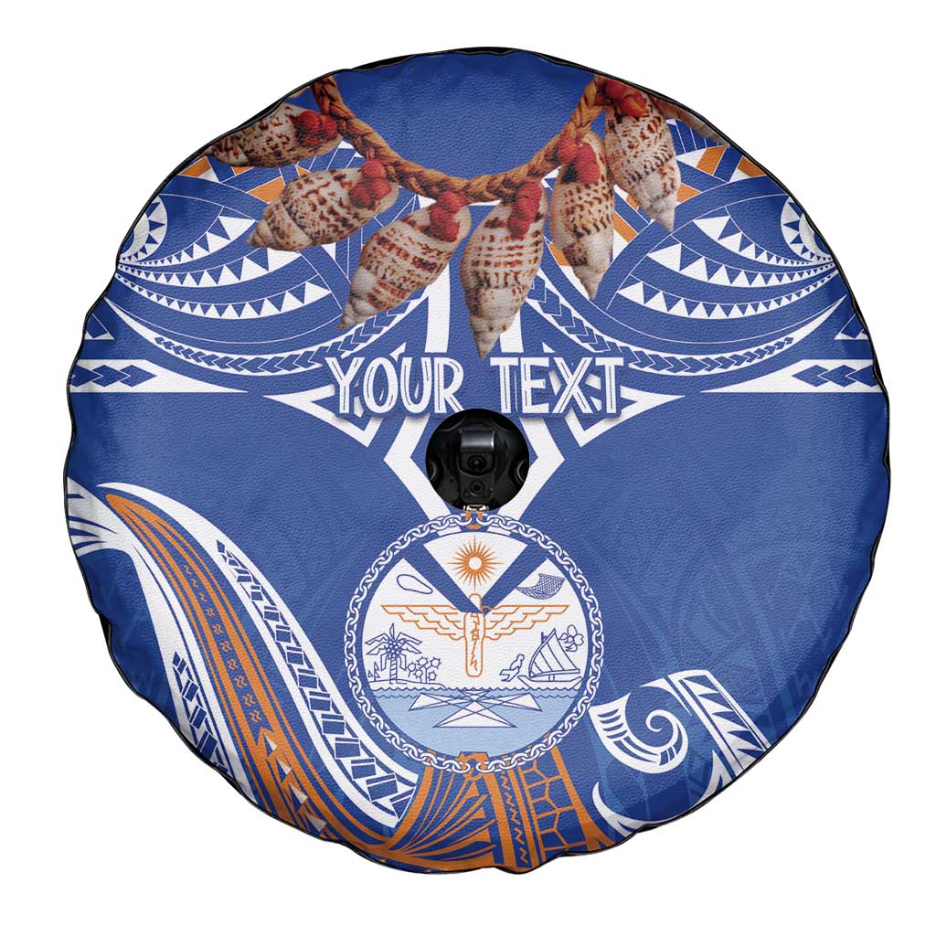 Yokwe Marshall Islands Personalized Spare Tire Cover Jemenei Day - Seashell Necklace LT7 - Polynesian Pride