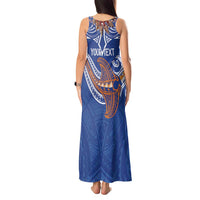 Yokwe Marshall Islands Personalized Tank Maxi Dress Jemenei Day - Seashell Necklace LT7 - Polynesian Pride