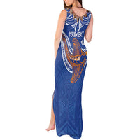 Yokwe Marshall Islands Personalized Tank Maxi Dress Jemenei Day - Seashell Necklace LT7 - Polynesian Pride