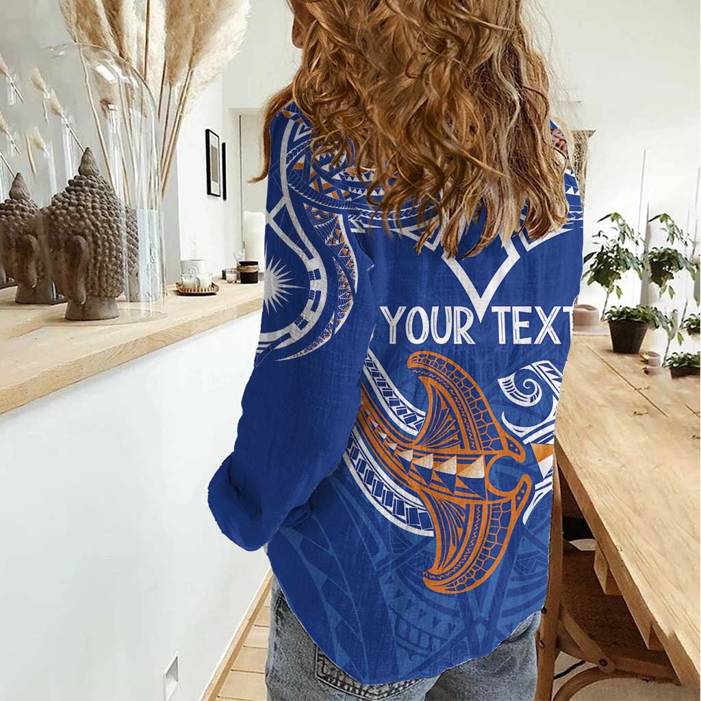 Yokwe Marshall Islands Personalized Women Casual Shirt Jemenei Day - Seashell Necklace LT7 - Polynesian Pride