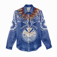 Yokwe Marshall Islands Personalized Women Casual Shirt Jemenei Day - Seashell Necklace LT7 - Polynesian Pride