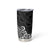 Hawaii Tumbler Cup Plumeria Black Curves