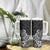 Hawaii Tumbler With Handle Plumeria Black Curves