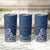 Hawaii Tumbler Cup Plumeria Navy Curves