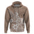 Polynesia Hoodie Plumeria Beige Curves LT7 - Polynesian Pride