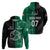 Custom New Zealand Mix Ireland Rugby Hoodie Celtic Knot Mix Silver Ferns LT7 - Polynesian Pride