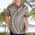 Polynesian Pride Hawaiian Shirt Turtle Hibiscus Luxury Style - Beige LT7 - Polynesian Pride