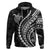 Polynesian Pride Hoodie Turtle Hibiscus Luxury Style - Black LT7 Black - Polynesian Pride