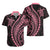 Polynesian Pride Hawaiian Shirt Turtle Hibiscus Luxury Style - Carnation Pink LT7 - Polynesian Pride